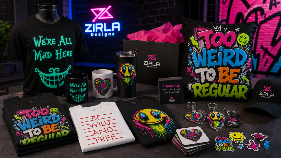 Zirla Designs studio work