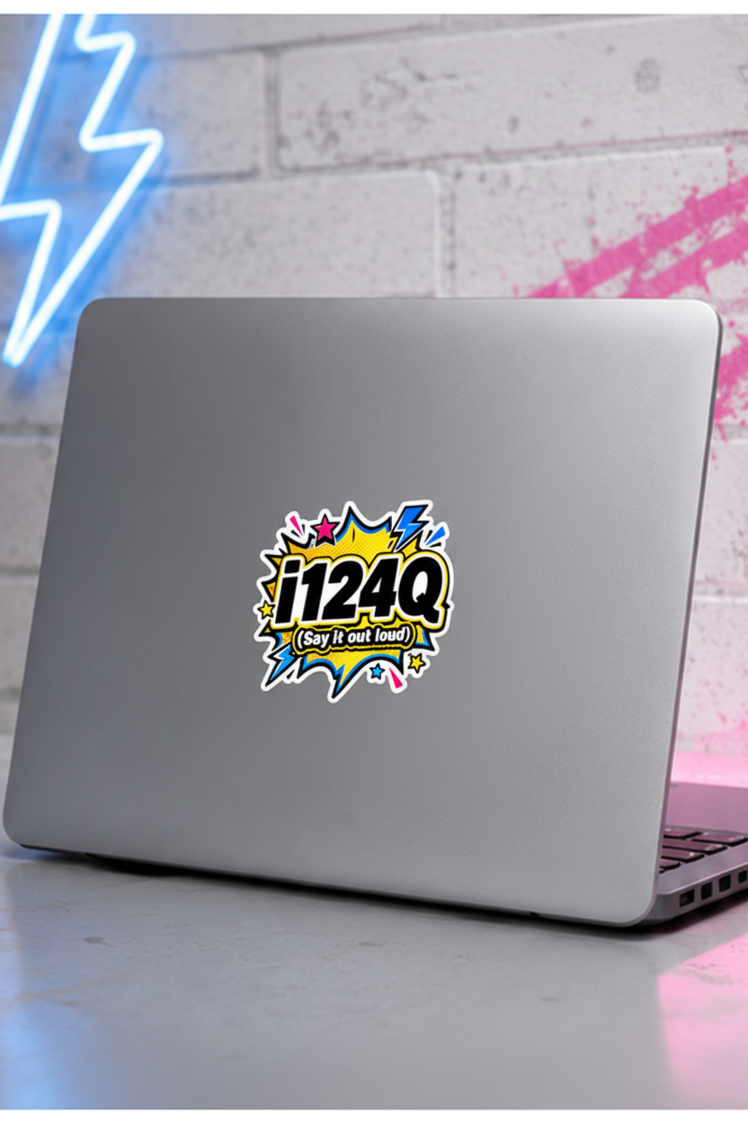Say it out loud!- Funny Adult Humor Vinyl Sticker