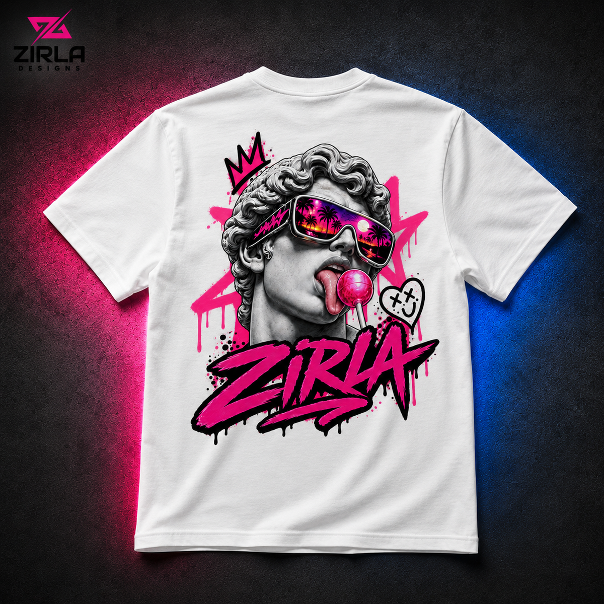 Sugar Rush Two-Sided Graphic T-Shirt